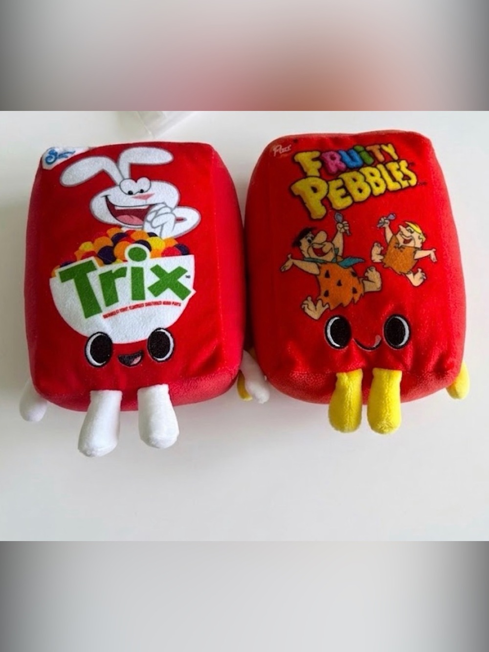 Fruity Pebbles & Trix Plush Plush Stuffed Animal Funko Cereal General Mills Toys